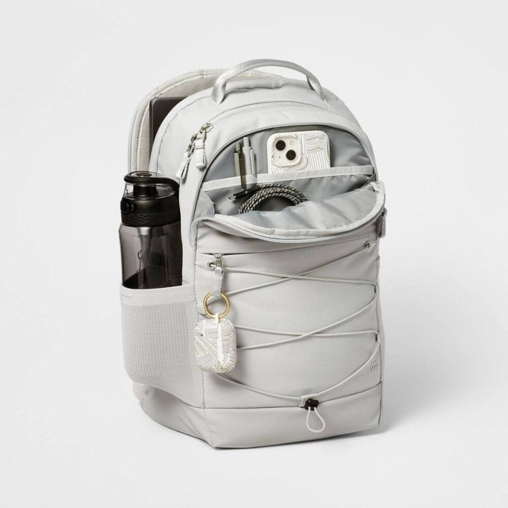 All In Motion - Sporty 19" Backpack Silver - All in Motion Silver - Picture 3 of 4